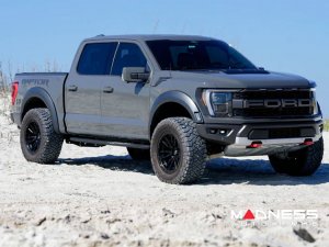 Ford F-150 Enhanced Tow Hook - Aluminum - Red Ford F-150 Enhanced Tow Hook - Aluminum - Red